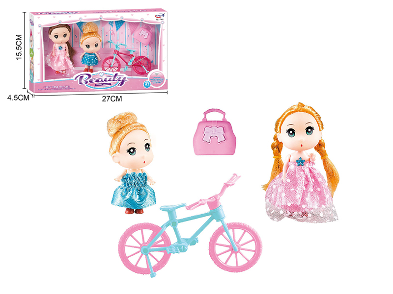 Dolls + Bicycle,Handbag
