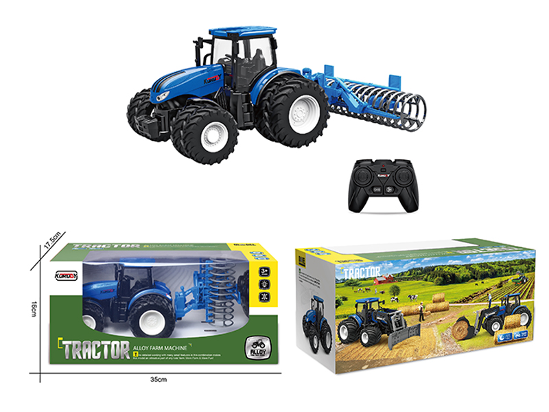 R/C Alloy Farmer Flattening Car