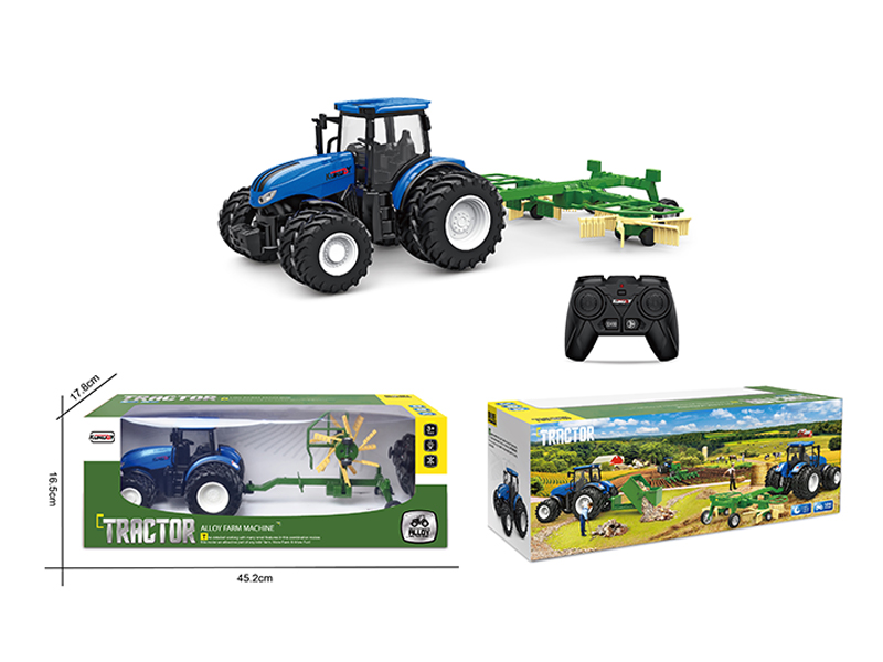 R/C Alloy Farmers' Grass Raking Car