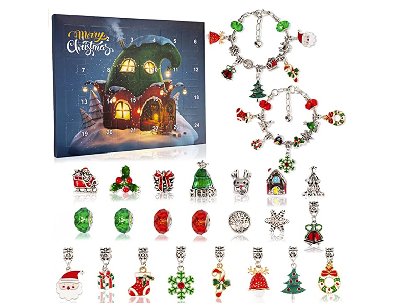 Christmas Theme DIY Bracelet Blind Box 24pcs
