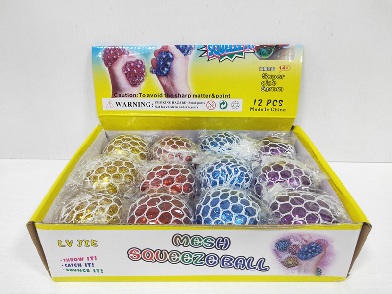 Mesh Squeeze Ball 12pcs