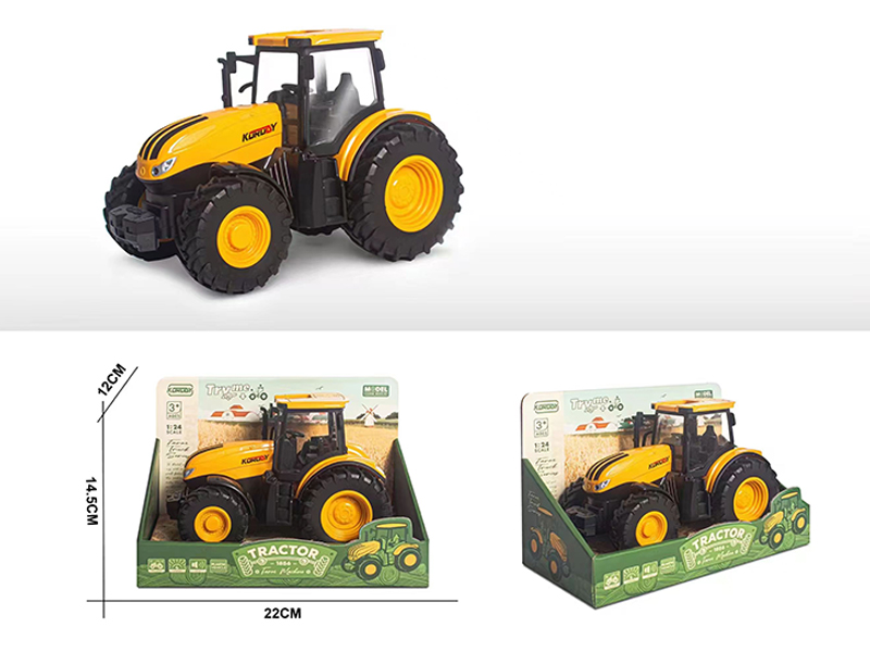 Friction Farmer'S Car