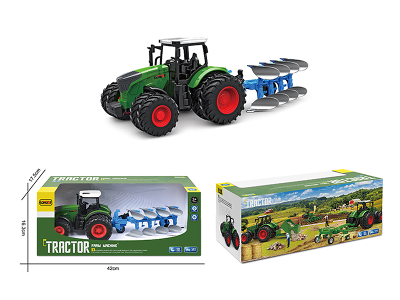 Slide Farmer'S Grass Raking Car