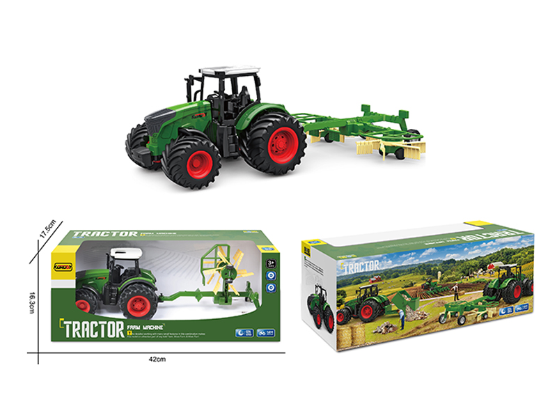 Slide Farmer'S Grass Raking Car