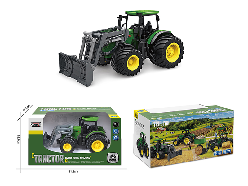 Slide Alloy Farmer'S Push Car