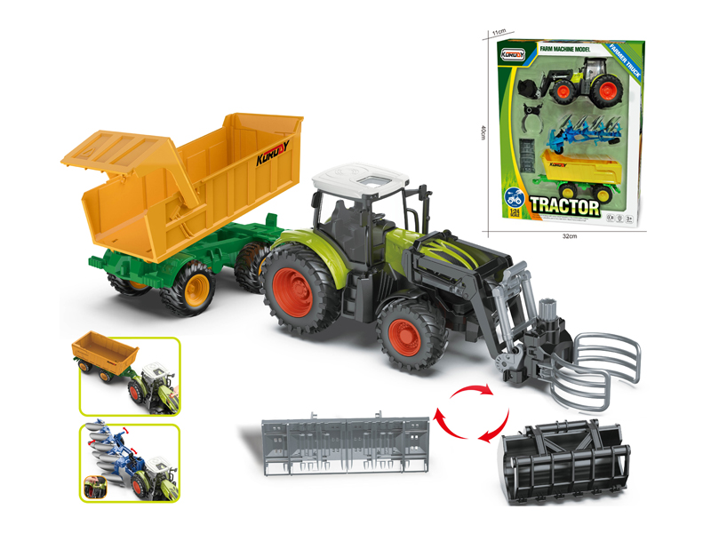 Friction Farmer'S  Car