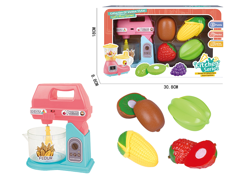 Inertia Blender + Cuttable Fruit Toy