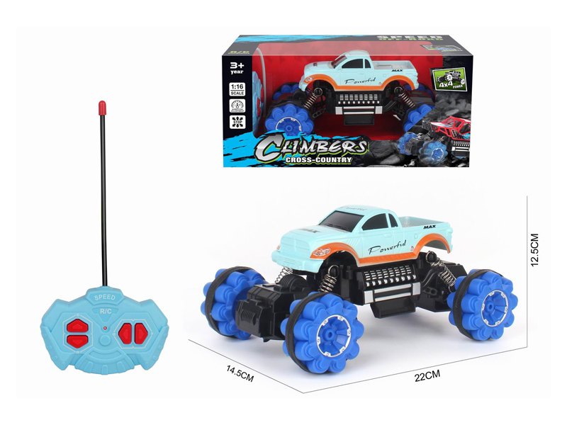 1:16 4CH R/C Climbing Dodge Car