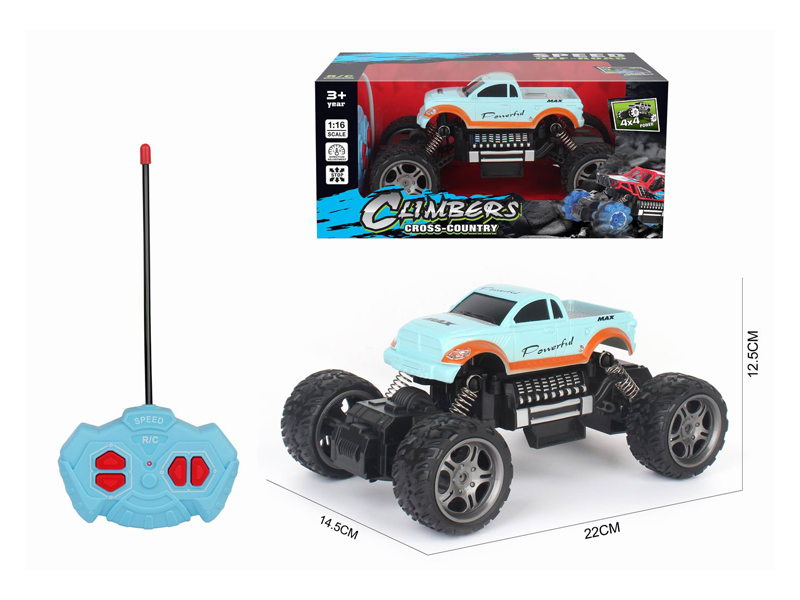 1:16 4CH R/C Climbing Dodge Military Vehicle