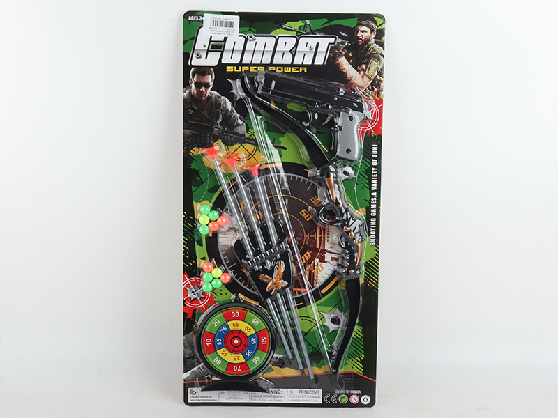 Ping-Pong Gun Bow And Arrow Toy Set