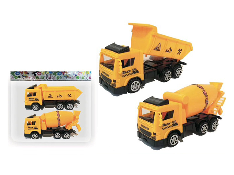 2PCS Slide Engineering Vehicle