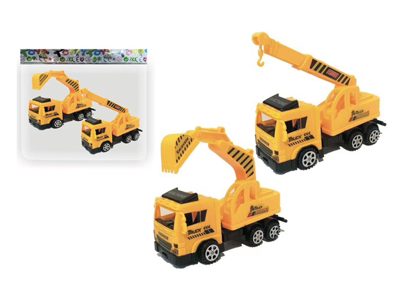 2PCS Slide Engineering Vehicle