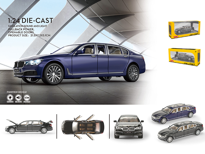 1:24 Alloy Car BMW 760