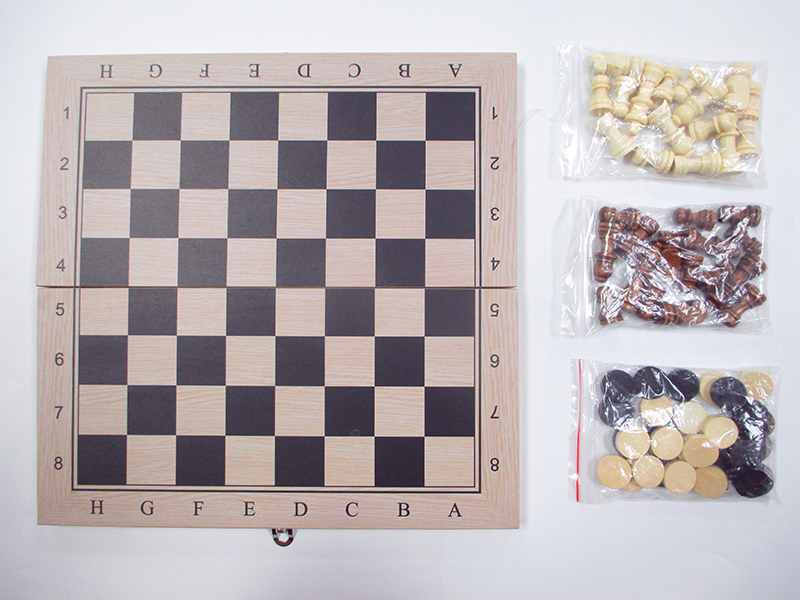 Wooden Chess Toy Set