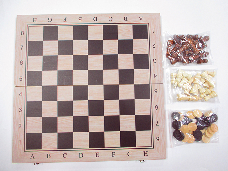 Wooden Chess Toy Set