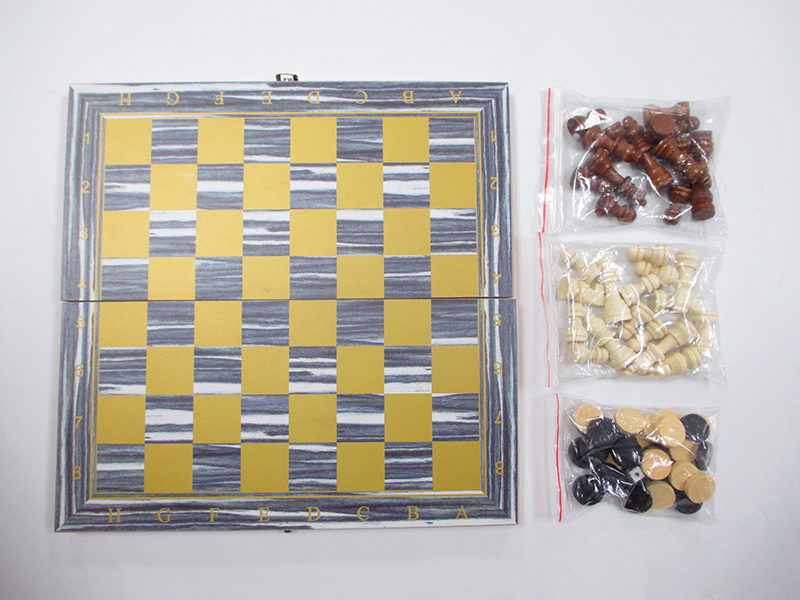 Wooden Chess Toy Set