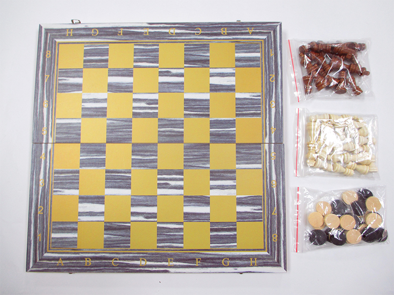 Wooden Chess Toy Set