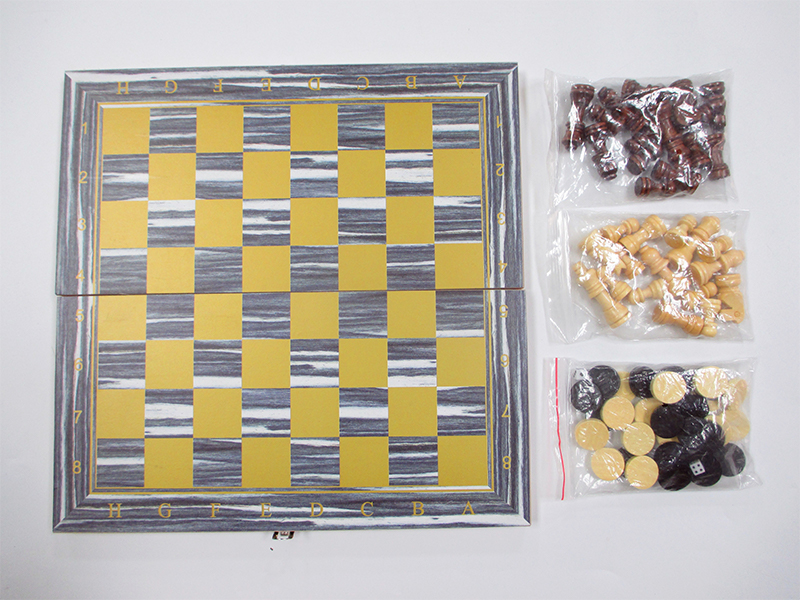 Wooden Chess Toy Set