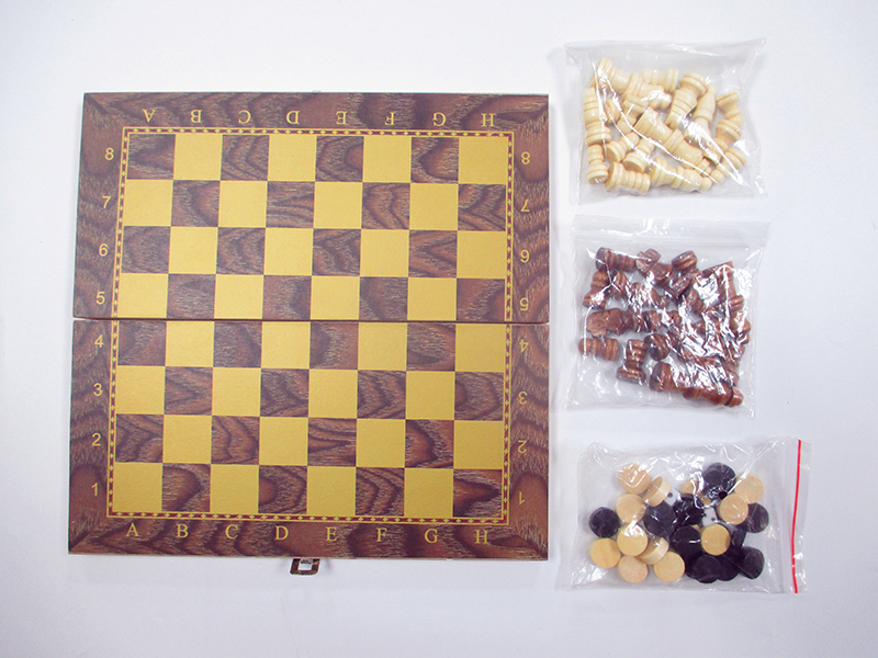 Wooden Chess Toy Set