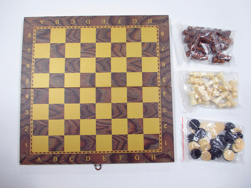 Wooden Chess Toy Set