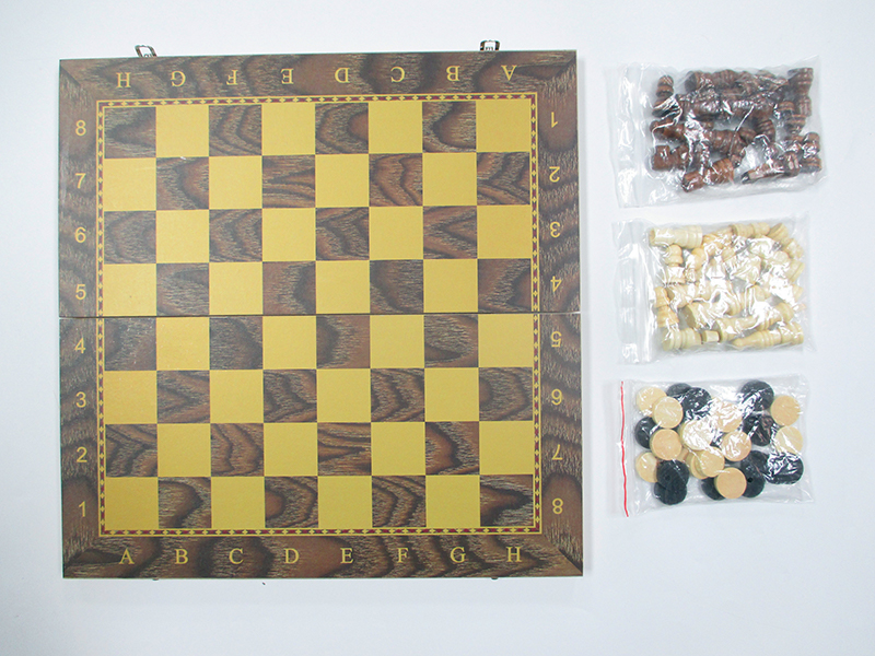 Wooden Chess Toy Set