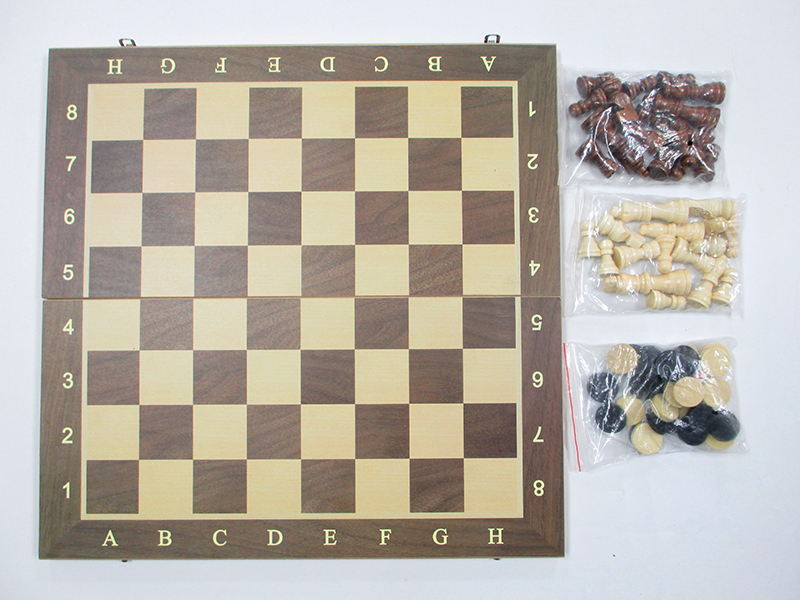 Wooden Chess Toy Set