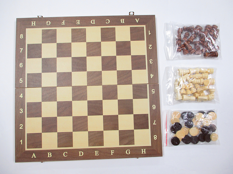 Wooden Chess Toy Set