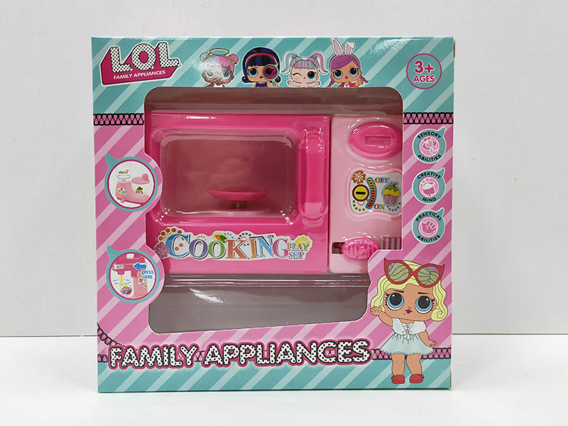 LOL Surprise Doll Theme Inertia Microwave Oven