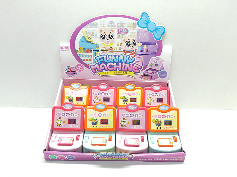 Mini Cash Register 8pcs