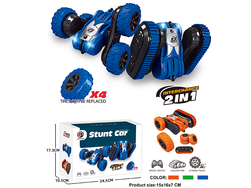 2.4G Remote Control Double-Sided Stunt Car