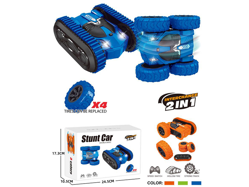 2.4G Remote Control Double-Sided Stunt Car