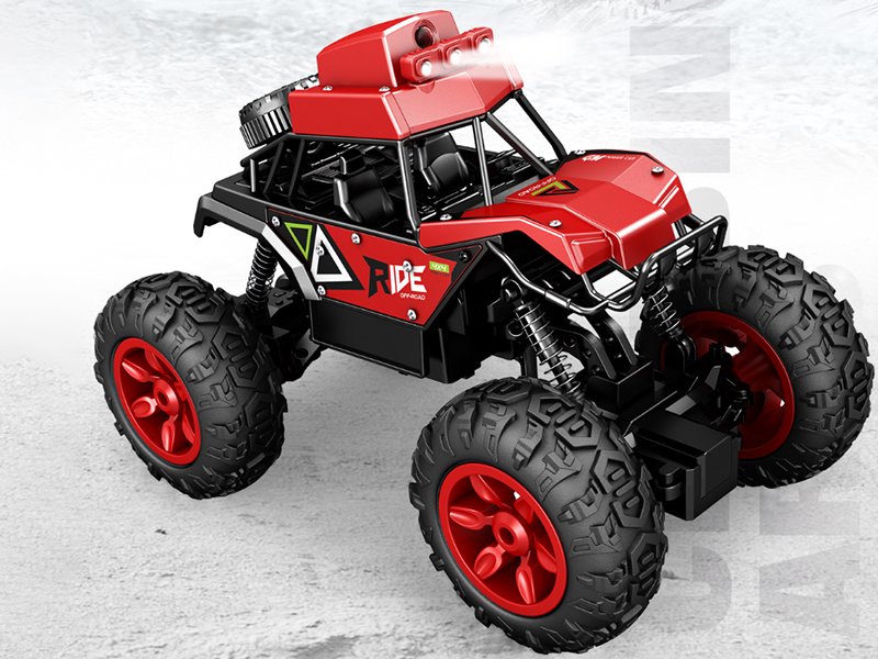 2.4G Remote Control Desert Tire Alloy Climbing Car