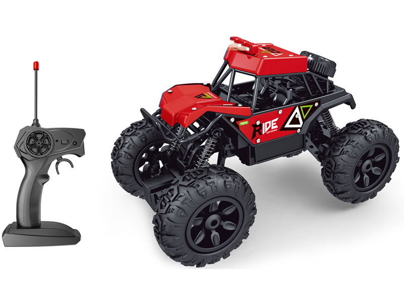 27Mhz Remote Control Desert Tire Alloy Climbing Car