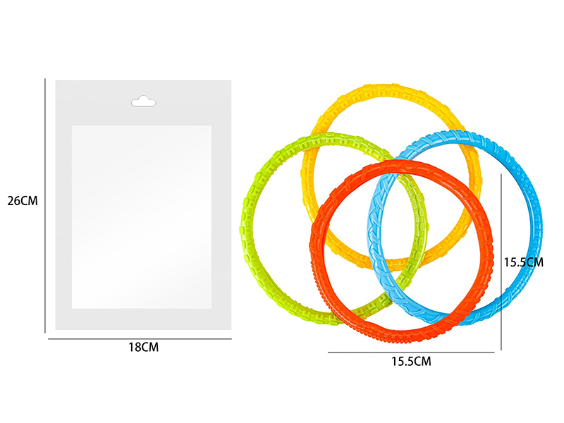 Diving Rings(PVC) 4pcs