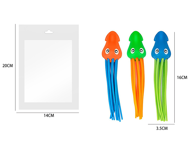 Diving Jellyfish 3pcs