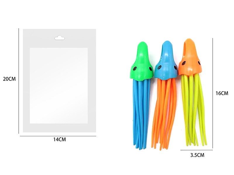 Diving Jellyfish 3pcs