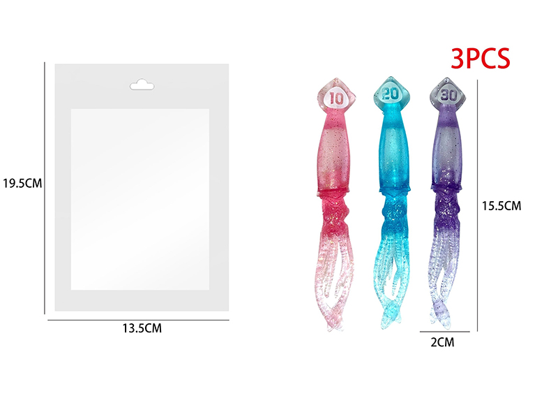 Diving Toys Squid 3pcs