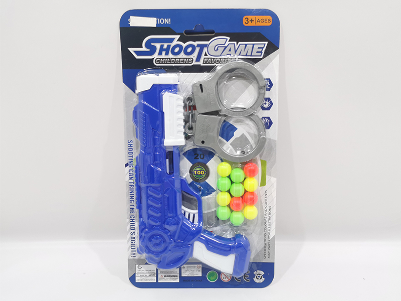 Soft Bullet Table Tennis Gun Set