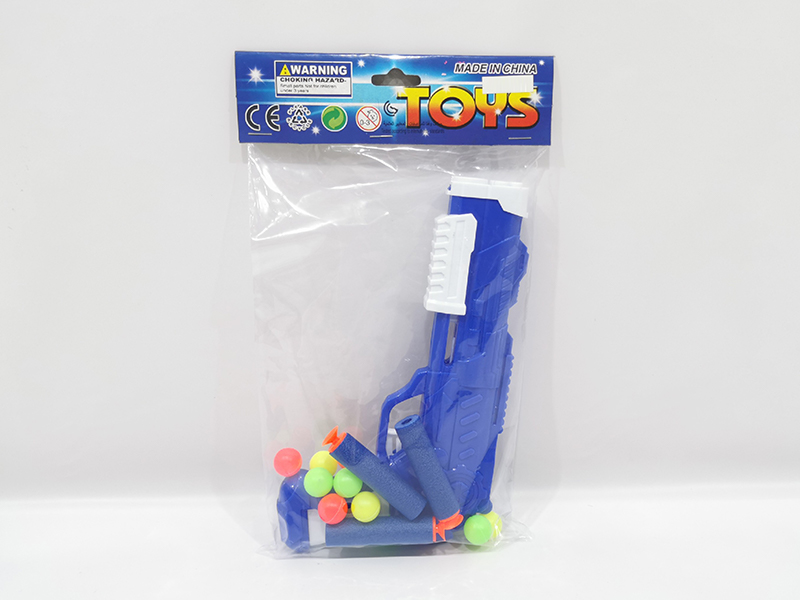 Soft Bullet Table Tennis Gun Set