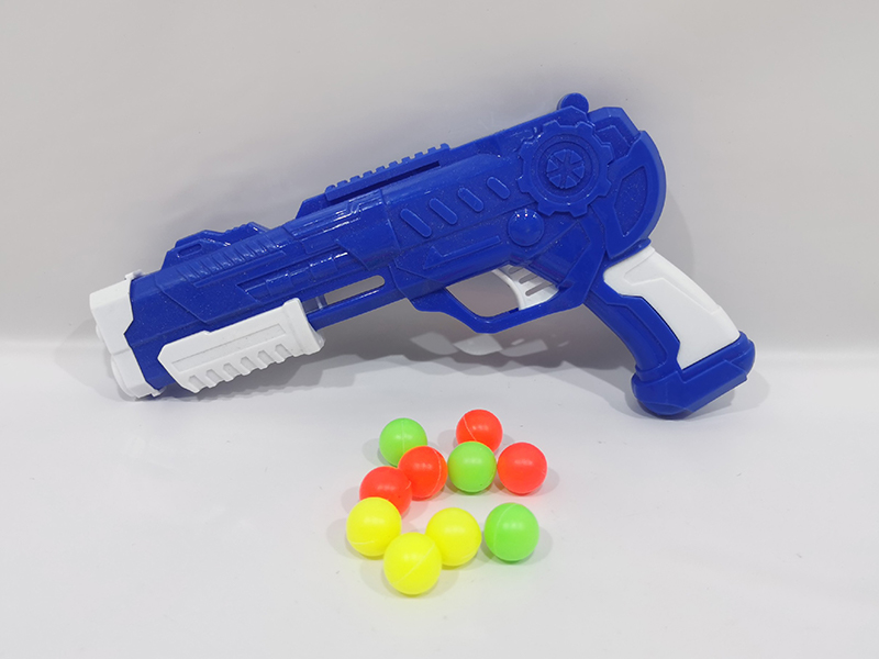 Soft Bullet Table Tennis Gun Set