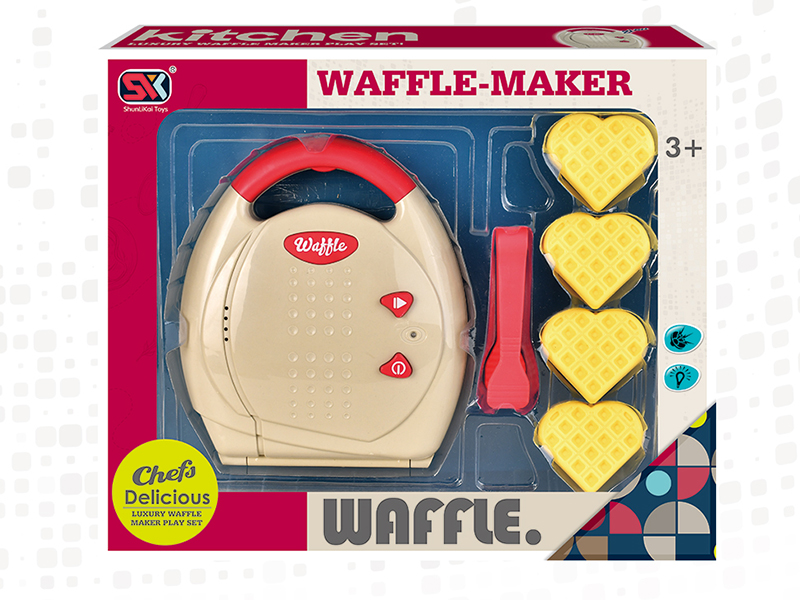 B/O Waffle Maker Set