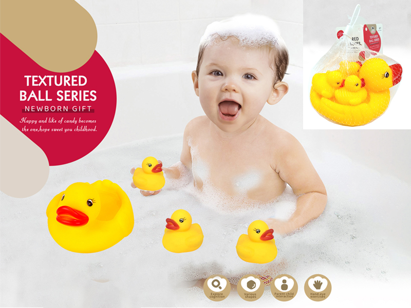 4PCS Vinyl Duck Toy
