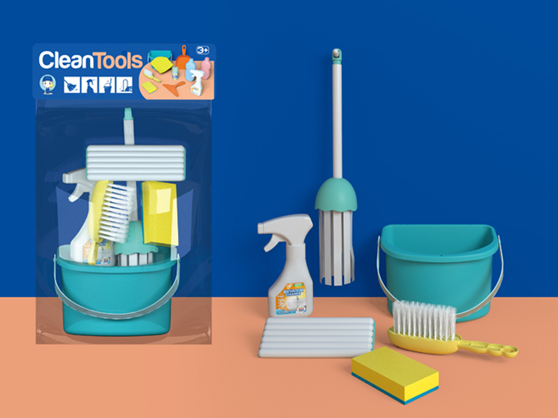 Cleaning Tool Toy Set
