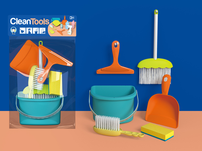 Cleaning Tool Toy Set