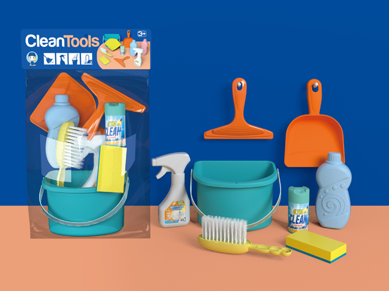 Cleaning Tool Toy Set