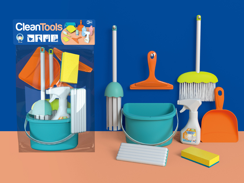 Cleaning Tool Toy Set