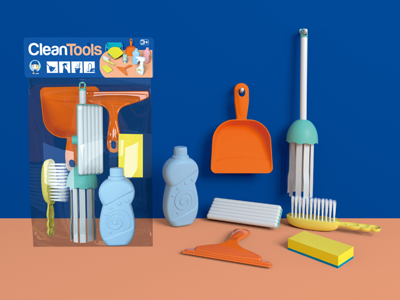 Cleaning Tool Toy Set