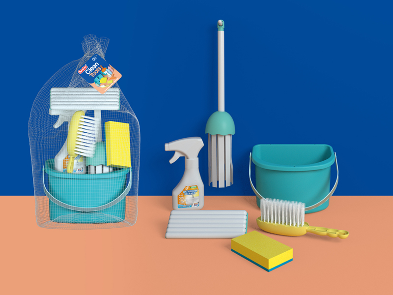 Cleaning Tool Toy Set