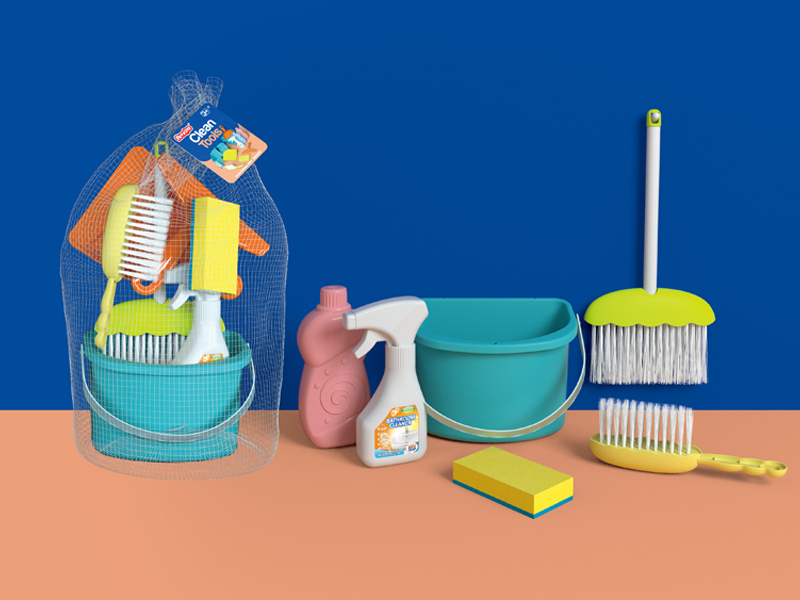 Cleaning Tool Toy Set