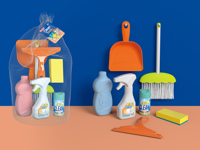 Cleaning Tool Toy Set